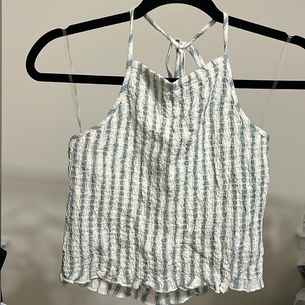 American Eagle halter crop top